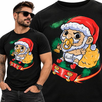 KOSZULKA ŚWIĄTECZNA BABY SANTA